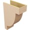 Ekena Millwork 9"W x 18"D x 27"H Classic Alpine Rough Cedar Woodgrain TimberThane Corbel, Primed Tan CORUR09X18X27ALPRCPR - alternate 6